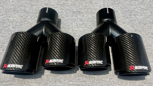 Puntas Escape Akrapovic Fibra De Carbon 4 Remus Hks Borla