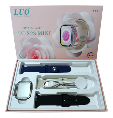 Reloj Luo X28 Smartwatch 3 Mallas Intercambiables