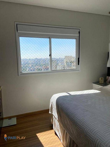 Imagem 11 de 24 de Apartamento No Brooklin Com Quatro Dormitórios, Três Vagas De Garagem 178m De Area Útil. - Ap6329