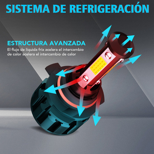 Para Toyota Corolla 2009-2013 Farol Led + Farol De Nevoeiro