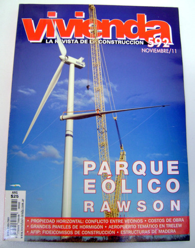 Revista Vivienda 592 Parque Eolico Rawson Aerop Trelew Boedo