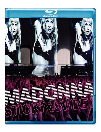 Blu Ray Madonna Sticky& Sweet Tour + Cd