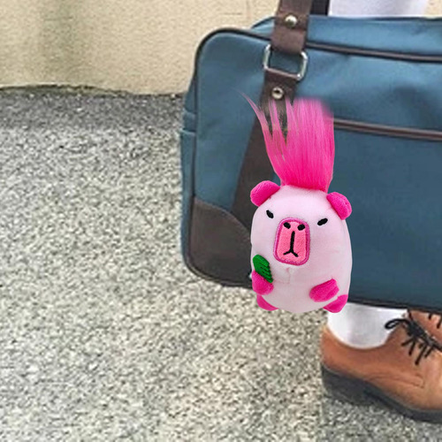4 Llavero De, Juguete De Peluche De, Suave, Divertido, Rosa