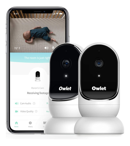 Owlet Cam Smart Baby Monitor - Hd Video Monitor With Camera,