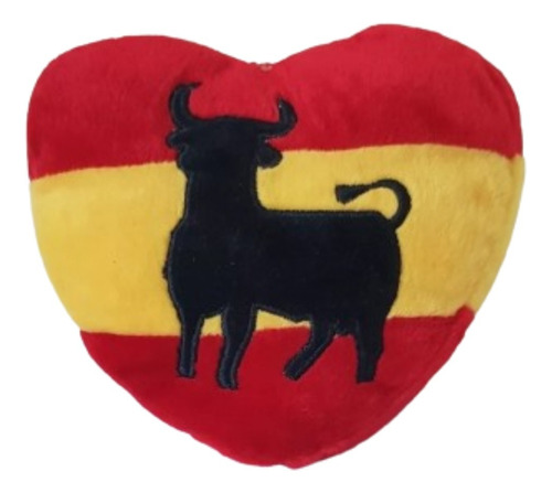 Corazón Bandera De España C/ Toro De Miura. Estado Impecable