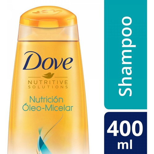 Shampoo Dove  Nutrición Óleo Micelar X 400ml