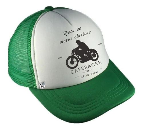 Imagen 2 de 6 de Gorra Trucker Antigua Harley Visera Curva Regulador Doble