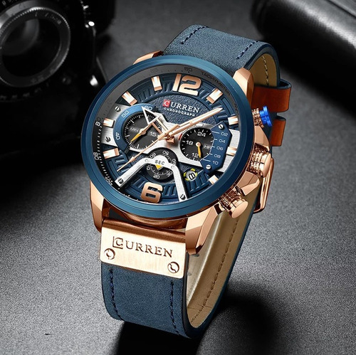 Relógio Curren 8329 Original Sport Promoção Funcional Barato