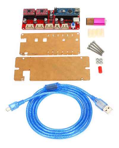 12v Diy Madera Grabador Láser Controlador De La Junta De Con