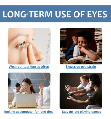 13 Ml * 2 Gotas Para Los Ojos Para Aliviar La Fatiga Ocular