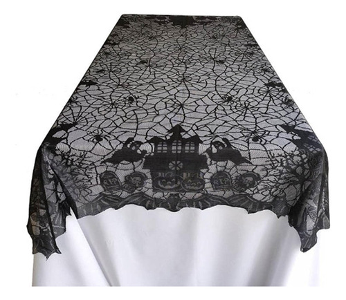 Spider Web Table Cover | Halloween Rectangular Table