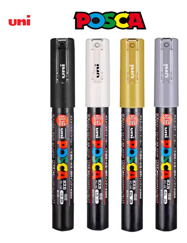 Conjunto De 3 Marcadores Brancos: Caneta De Tinta Acrílica P
