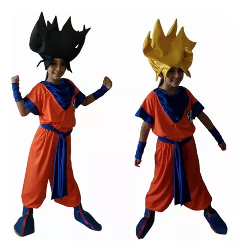 Party Store - Peluca Cosplay Son Goku Dragon Ball- Cotillon