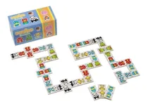 Comprar Juego Didactico Madera Domino De Animales Banquito