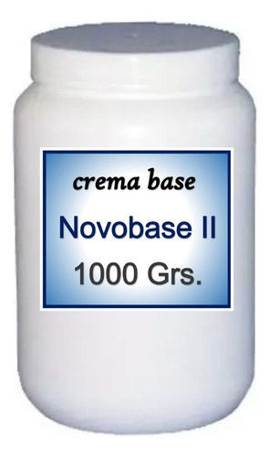 Crema Base Neutra (novobase Il) 1000 Grs.. (1 Kg)