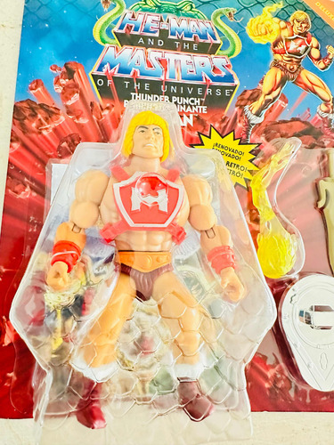 Master Of The Universe He-man Thunder Punch Fulminante He Ma