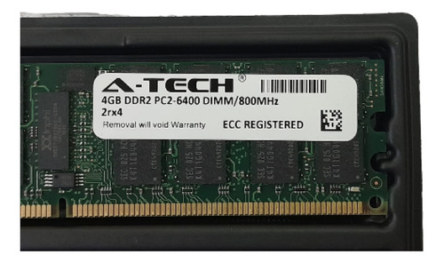 Kit Memoria (2x4gb) Ddr2 800mhz Ecc Rdimm Pc2-6400 Samsung (Usado)
