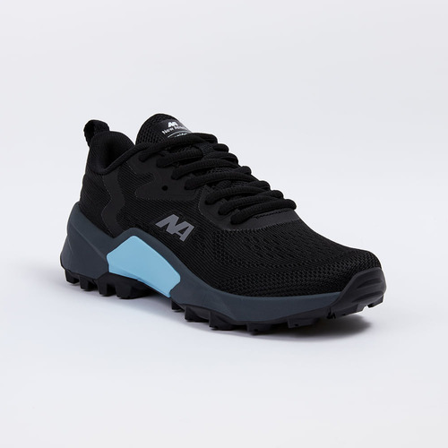 Zapatillas New Athletic Outdoor Climb14 Negro Con Celeste Pa