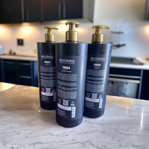 Kit 2 Shampoo 1 Condicionador Força Com Pimenta 1 Liro K7959