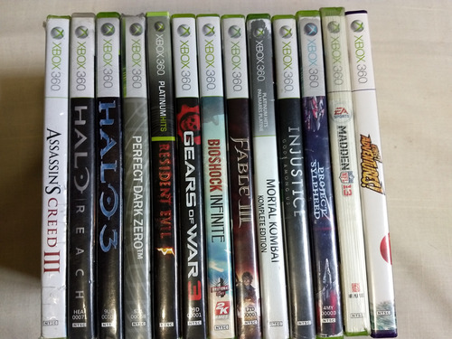 Lote 13 Videojuegos Xbox 360 Original
