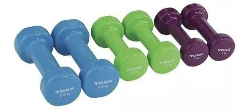 Gym Pesas York Fitness Fitbell Aeróbicos Mujer /dama 10kg