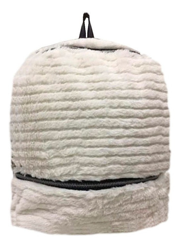 Mochila Piel Sintética Con Textura Ideal Para Salir Oferta