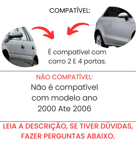 Par Retrovisor Prisma Com Controle 2007 2008 2009 Até 2015
