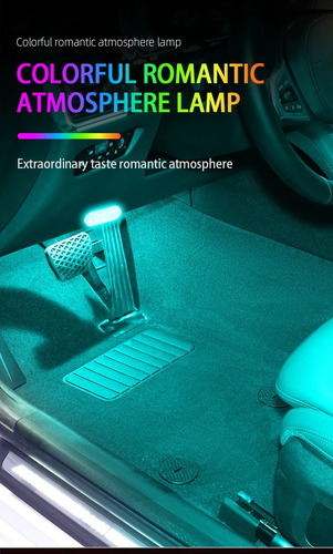 Lampara Touch Recargable Usb Con Velcro Multicolores