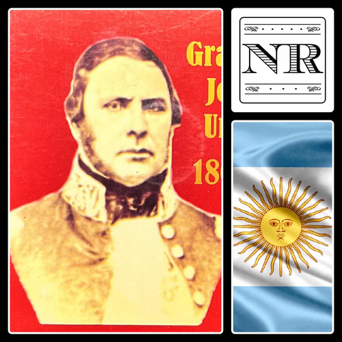 Argentina - Año 2001 - 1 Peso - Urquiza - Blister Moneda 