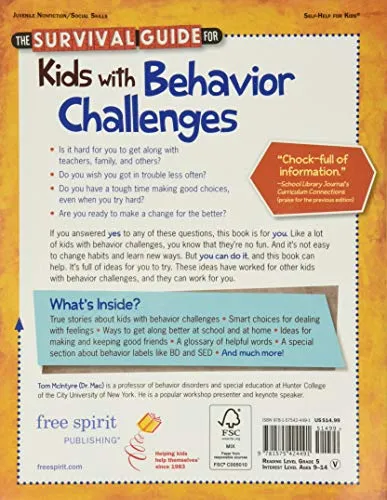Book : The Survival Guide For Kids With Behavior Challenges