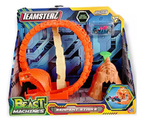 Teamsterz Beast Machine Pista Flexible Golpe De Serpiente 