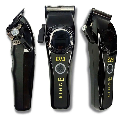 Kit Barberia Clipper Everest King + Tijeras Poincut 5,5