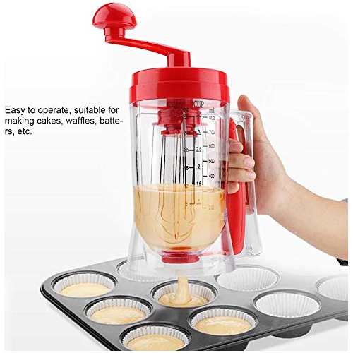 Mezclador De Masa Cupcakes, Manual, Panqueques, Galleta...