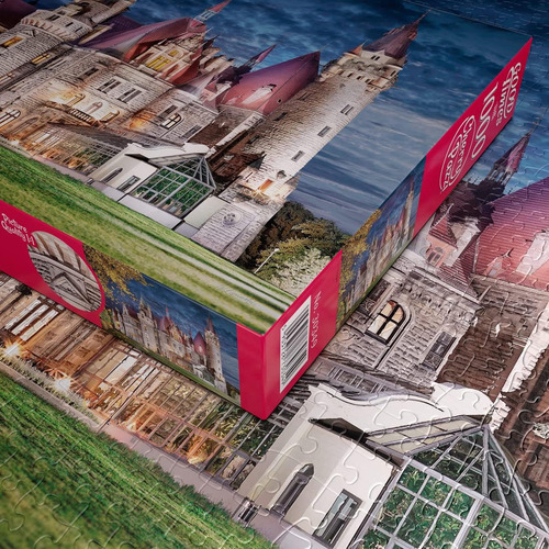 Castillo De Cherrypazzi En Moszna Puzzle - 1000 Piezas Rompe