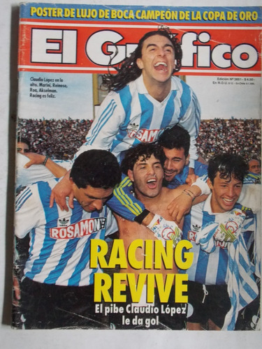 El Gráfico, N° 3851  Revista Fútbol Argentino, Cb