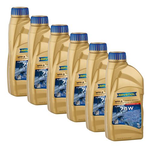 Aceite Para Caja De Cambios Mtf-3 Ravenol Germany 6 Lts