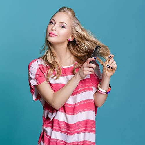 Juego De Peines Para El Cabello De 12 Piezas, Bolsillo Para