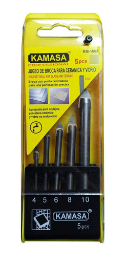 Juego Mechas Para Vidrio O Cerámica 5 Pcs - Electroimporta