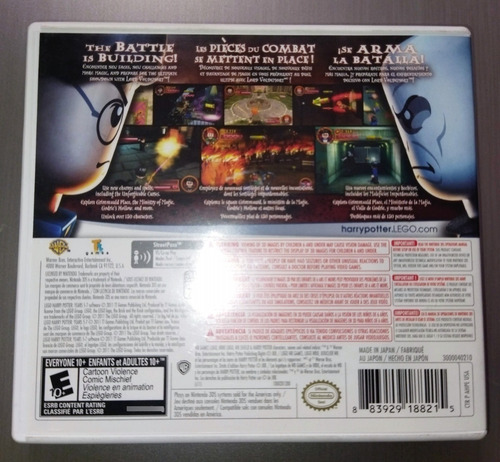 Lego Harry Potter Years 5-7 Nintendo 3ds Completo Juego 3ds (Usado)