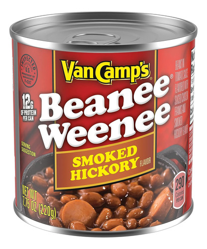 Van Camp's Hickory Smoked Beanee Weenees, 7.75 Oz