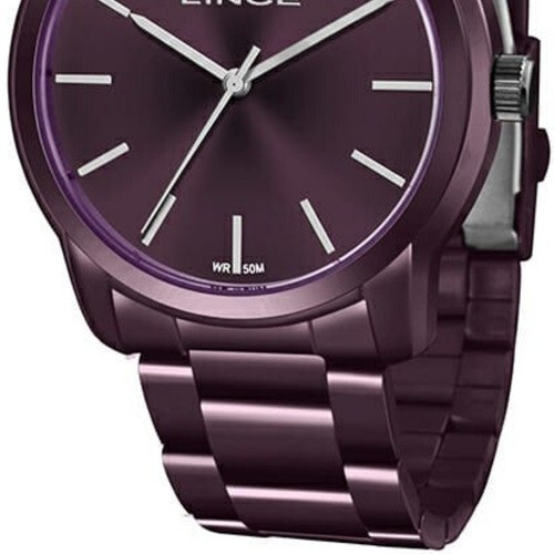 Relógio Feminino Lince Roxo Original Lrv4449l U2ux
