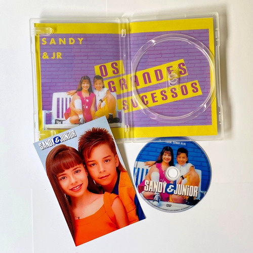 Dvd Sandy E Junior Sonho Real Dig Dig Joy E Rock In Rio