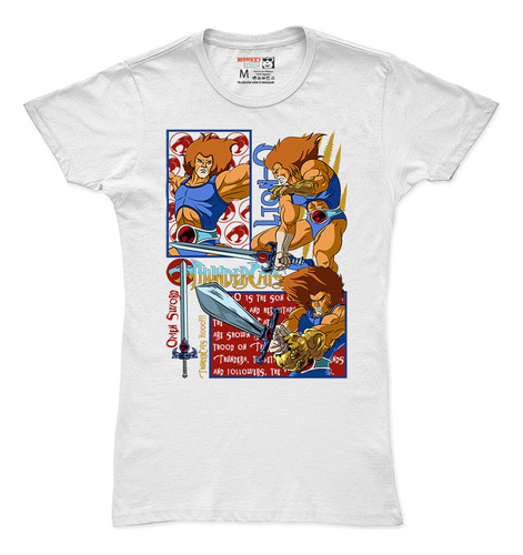 Playera Retro Comics Thundercats - Leon-o &0035cv