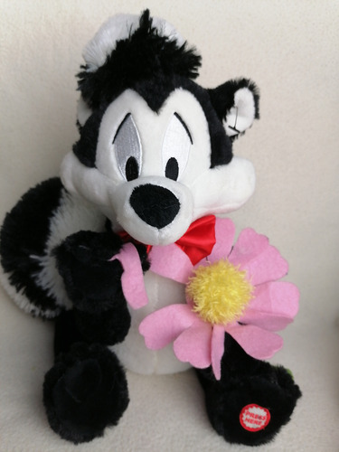 Peluche Original Pepe Le Pew Hallmark Warner Bros Habla 26cm