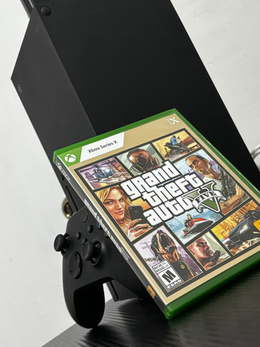 Xbox Series X Con Control+cable+gtav De Regalo (abierto) Negro