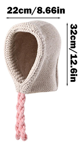 Genérico Gorro De Lana Cálido Mujer,sombrero De Invierno
