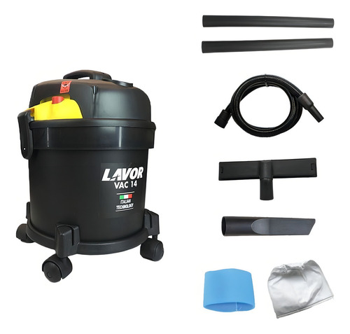 Aspirador De Pó E Água Vac 14l 1250w Lavor 127 - 60