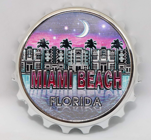 Iman Para Abrebotella Miami Beach Florida Noche