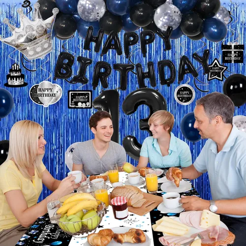 Decoraciones De Cumpleanos Numero 13 Para Ninos, 73 Unidades