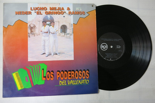 Vinyl Vinilo Lp Acetato Lucho Mejia Neder Ramos Los Poderoso